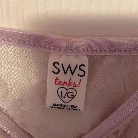 All lace blue and pink tanks - Picture 3 of 5